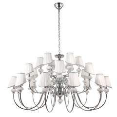 Подвесная люстра Crystal Lux Alma White SP-PL12+6+6, фото 